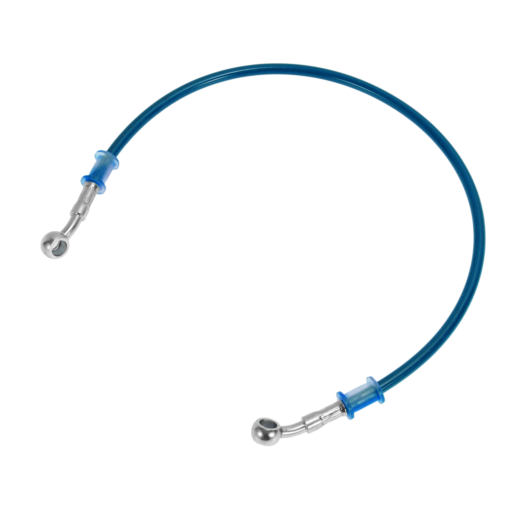 Brake Line Motorcycle - โมโตฟอร์ติสายยางน้ำมันเบรกคลัตช์มอเตอร์ไซค์ 60 ซม. สีฟ้า