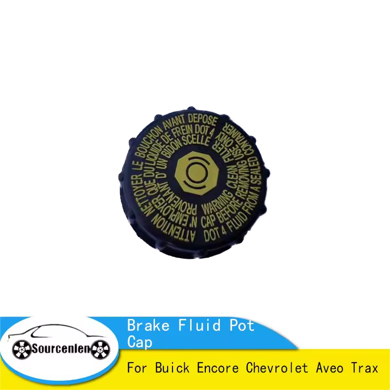 Brake Fluid - ฝาปิดกระปุกน้ำมันเบรกใหม่เอี่ยมสำหรับ Buick Encore Chevrolet Aveo Trax