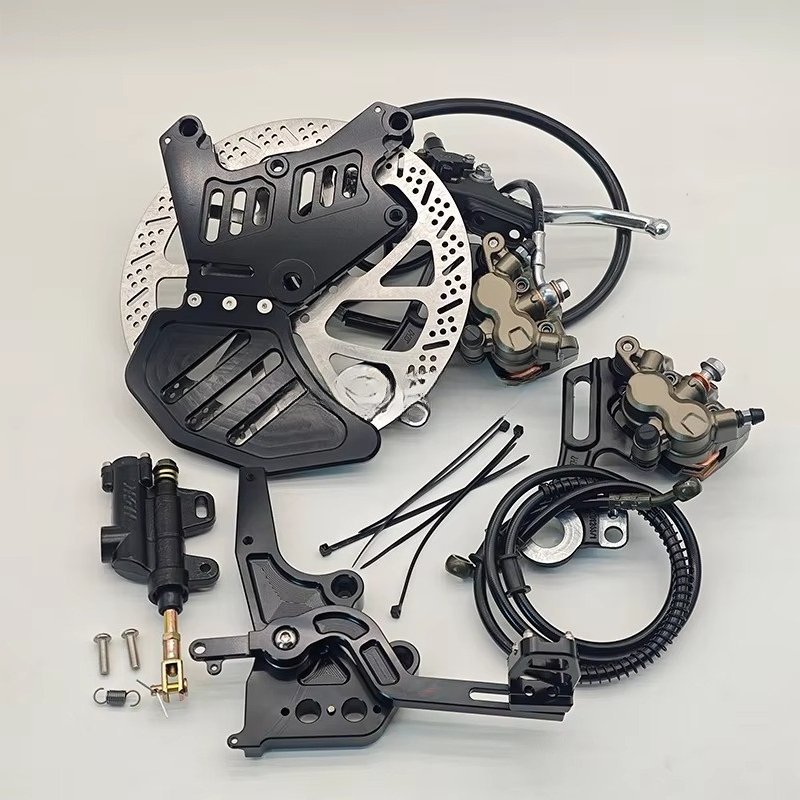 Brake Caliper - ขาจับคาลิปเปอร์คู่ + โรเตอร์หลังขนาด 240 มม. +