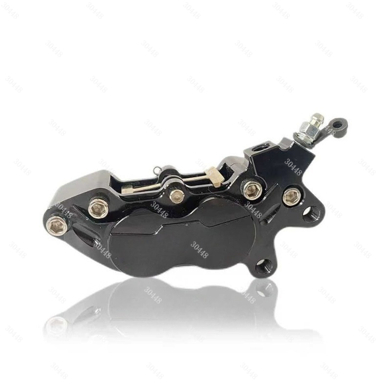Brake Disc Motorcycle - คาลิปเปอร์เบรกสี่ลูกสูบ CNC สำหรับมอเตอร์ไซค์ สกู๊ตเตอร์ไฟฟ้า Niu รุ่นดัดแปลง