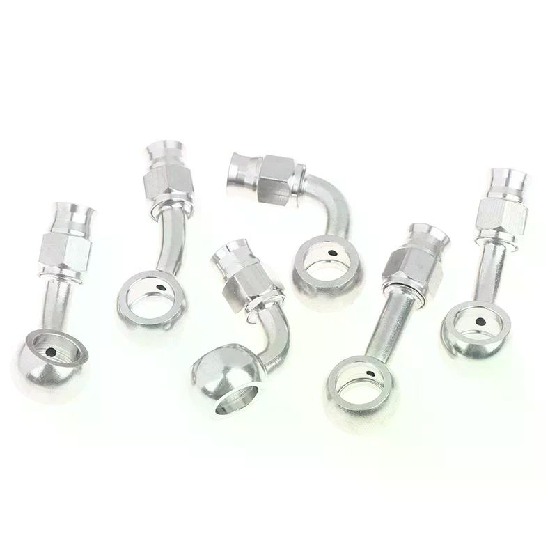 Brake Line Motorcycle - สายยางเบรกไฮดรอลิกสำหรับรถจักรยานยนต์ AN3 พร้อมข้อต่อ Banjo M10x1 สแตนเลส