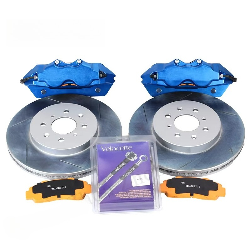Brake Rotor - ชุดเบรกคุณภาพสูง คาลิปเปอร์หน้า 4 ลูกสูบ ระบบเบรกอัตโนมัติ จานเบรกขนาด