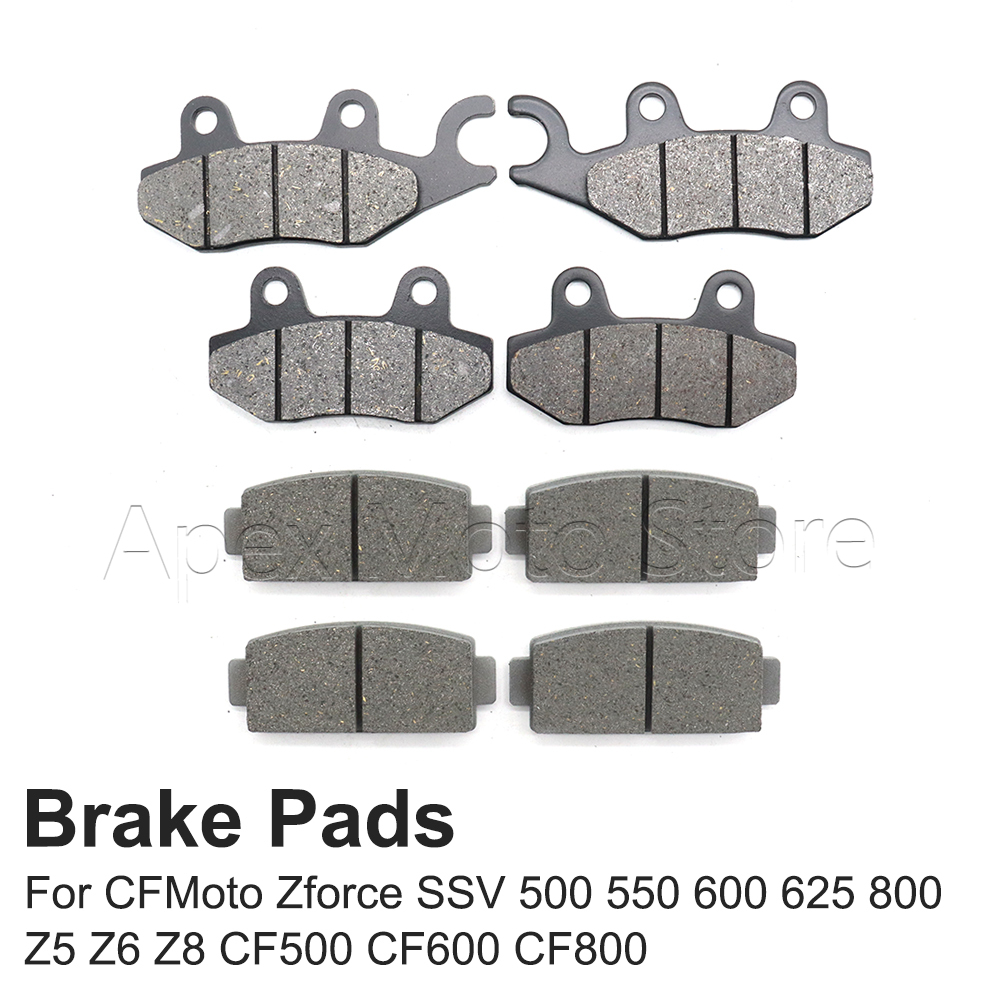 Motorcycle Brake Pads - ผ้าเบรกหน้า-หลังสำหรับ CFMoto Zforce SSV 500 550