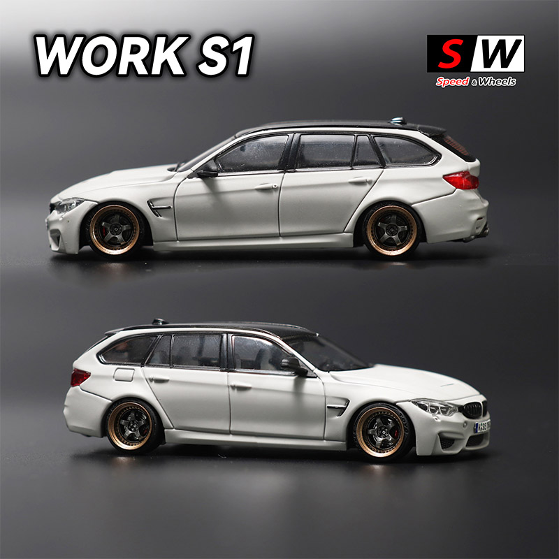 Brake Caliper - SW 1/64work S1 ชุดดัดแปลงล้อแม็กซ์สำหรับโมเดลรถยนต์ พร้อมคาลิปเปอร์ เบรก