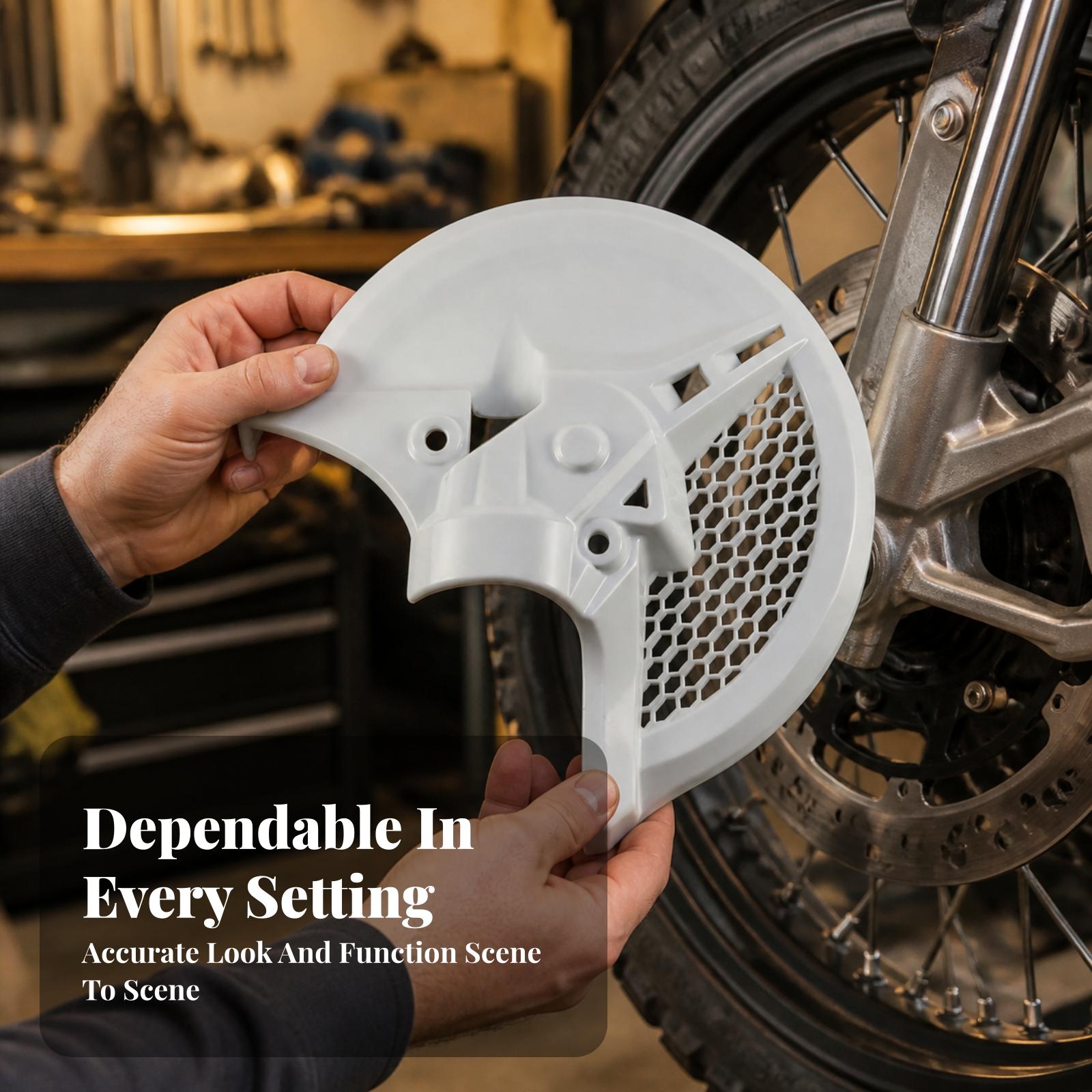 แผ่นป้องกันเศษวัสดุสำหรับจานเบ - Brake Disc Motorcycle บทวิจารณ์และราคา