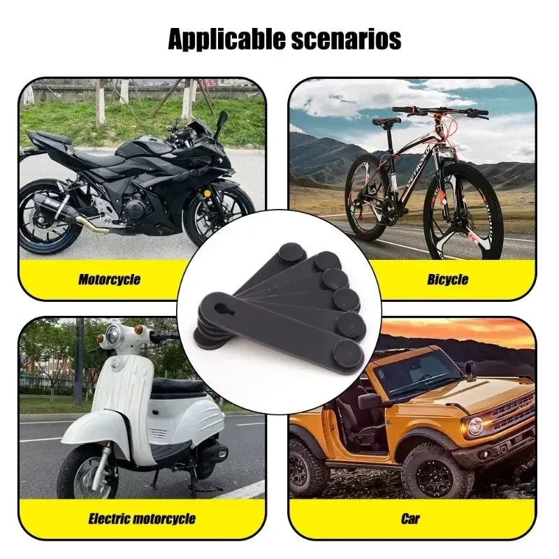 1-20 ชิ้นรถจักรยานยนต์ยางกรอบก - Motorcycle Brake Cable บทวิจารณ์และราคา