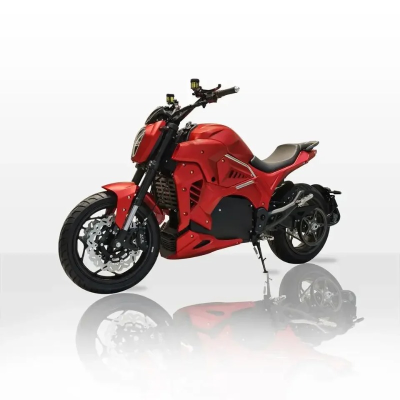 รถจักรยานยนต์ไฟฟ้า 72V13000W ล - Brake Disc Motorcycle บทวิจารณ์และราคา