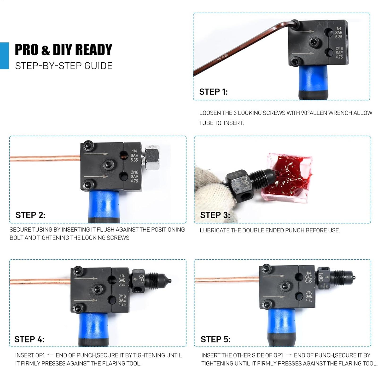 เครื่องมือทำปลายท่อแบบ Double  - Brake Line Motorcycle บทวิจารณ์และราคา