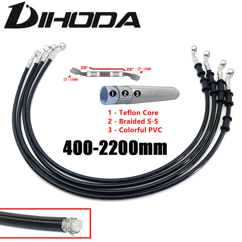 สายเบรกไฮดรอลิกสำหรับรถจักรยาน - Motorcycle Brake Cable บทวิจารณ์และราคา
