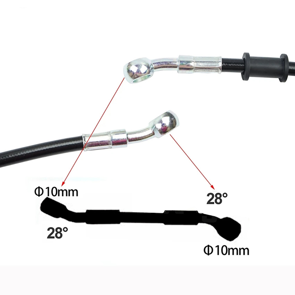 สายเบรกไฮดรอลิกสำหรับรถจักรยาน - Motorcycle Brake Cable บทวิจารณ์และราคา