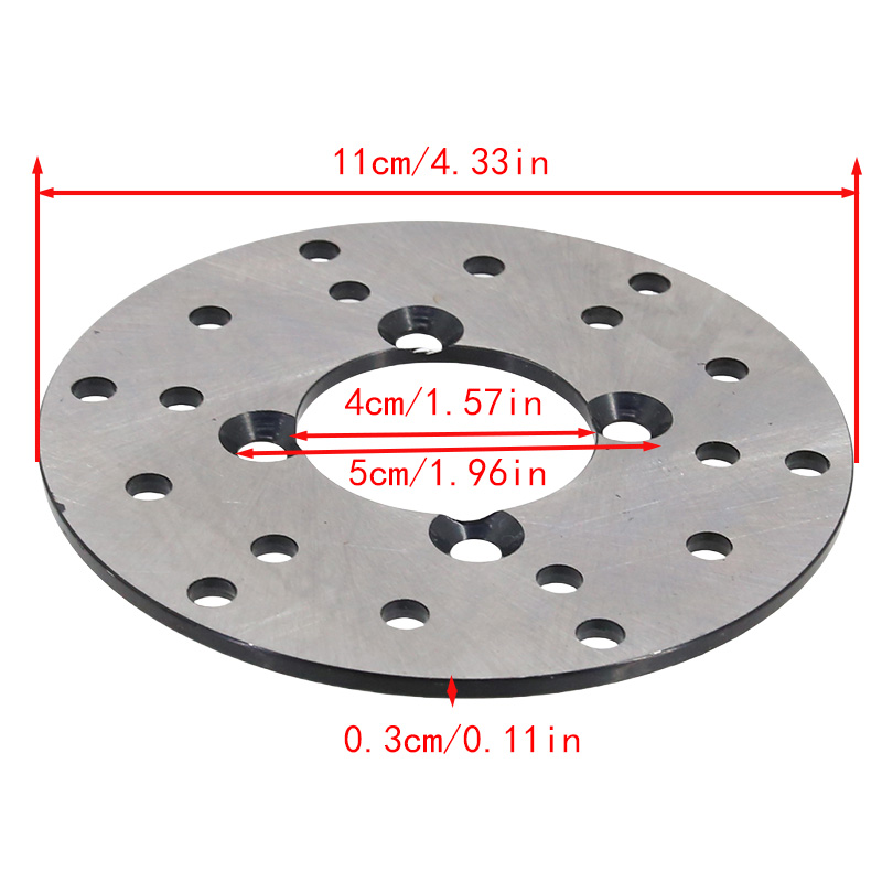 1 ชุดดิสก์เบรกชุดประกอบดิสก์เบ - Brake Disc Motorcycle บทวิจารณ์และราคา