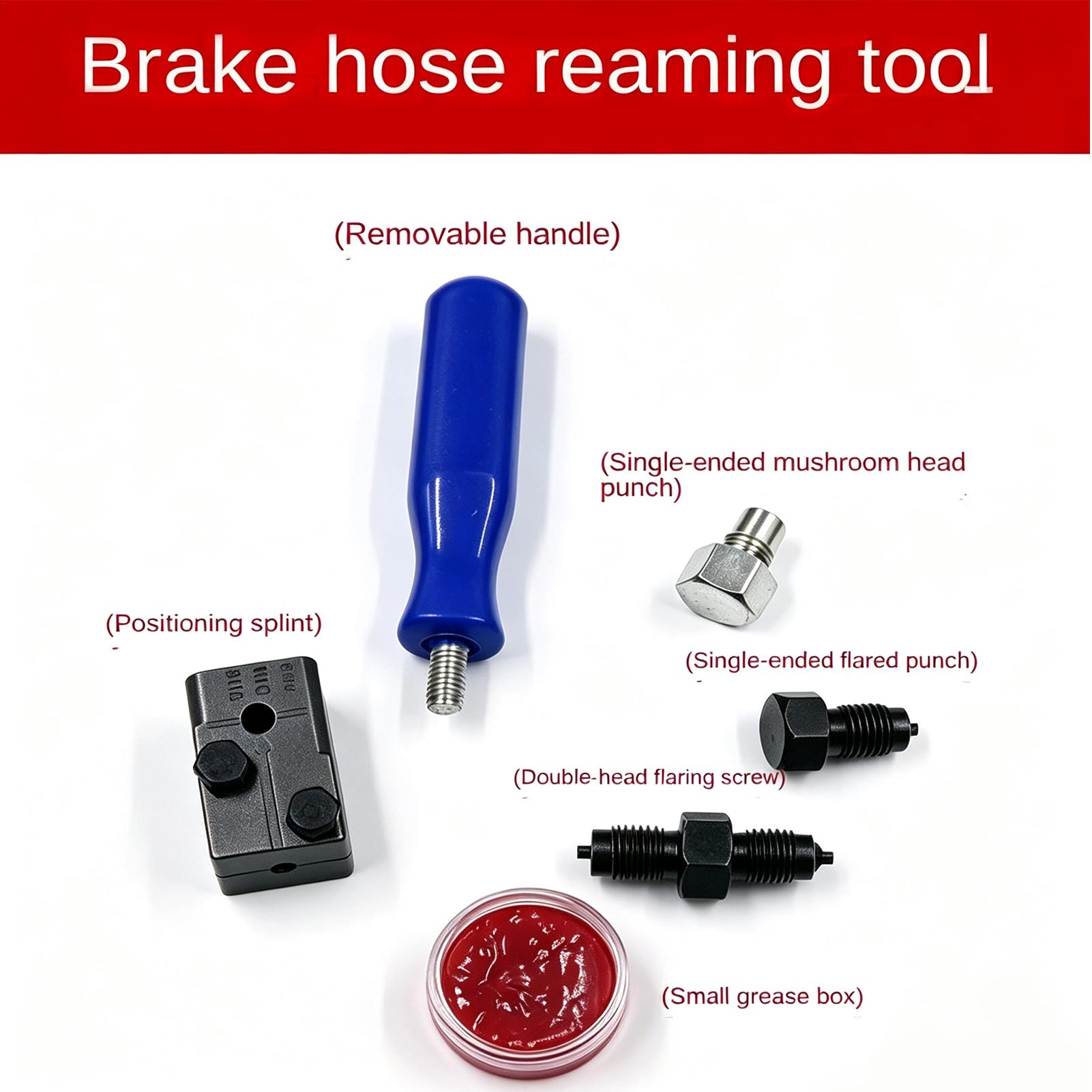 ชุดเครื่องมือบานปลายสายเบรกแบบ - Brake Line Motorcycle บทวิจารณ์และราคา