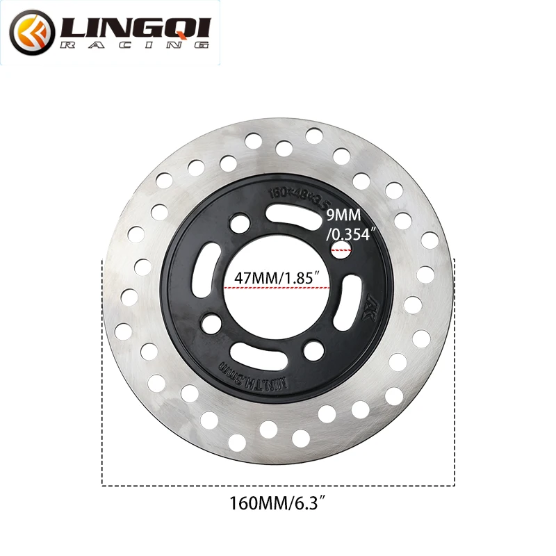 LINGQI RACING 160 มม.เบรคโรเตอ - Brake Pads Bike บทวิจารณ์และราคา