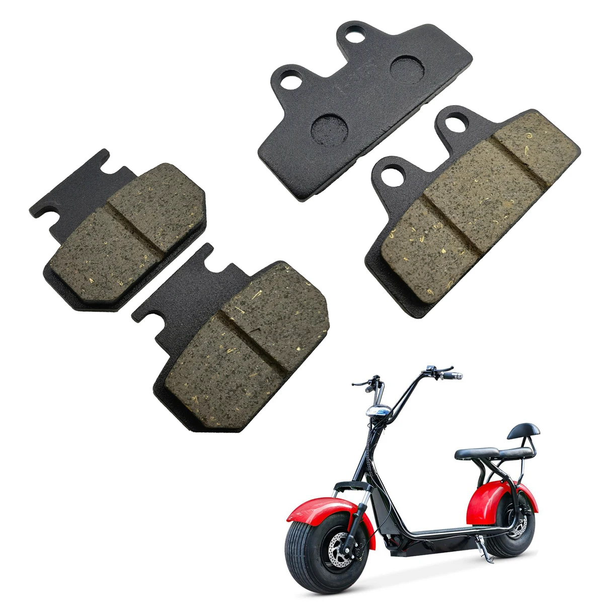 ผ้าเบรคของ Citycoco จักรยานไฟฟ - Brake Pads Bike บทวิจารณ์และราคา